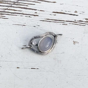 edelsteenschakel met maansteen