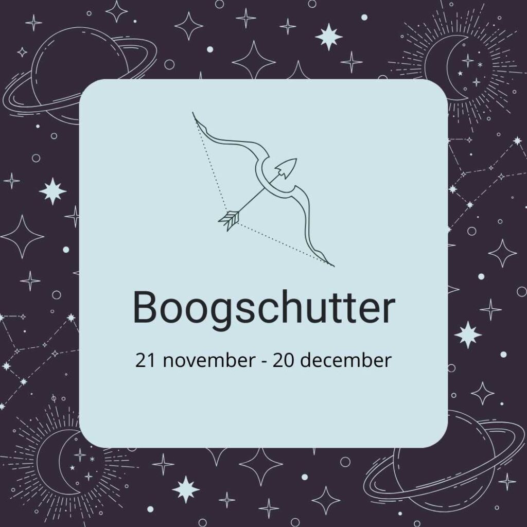 Stenen voor innerlijke rust en Boogschutter