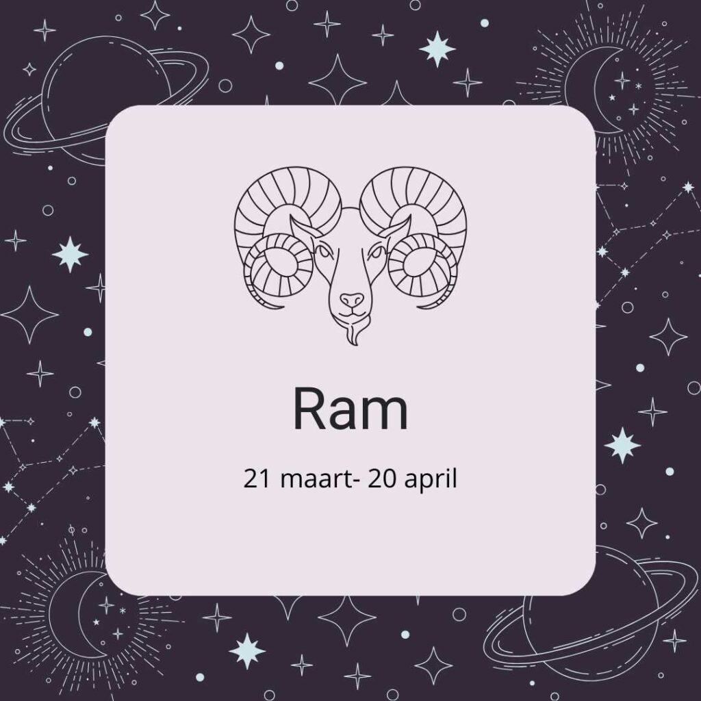 Stenen voor innerlijke rust en Ram