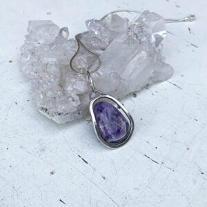 Hanger met amethist