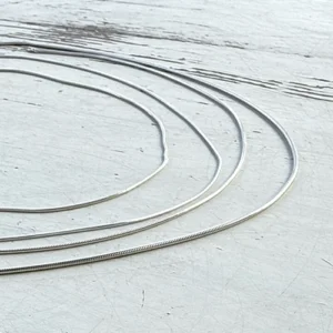 slangenketting van zilver